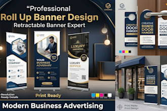 design roll up banner, retractable banner, trade show banner