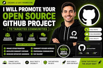 promote your open source github project to targeted communities
