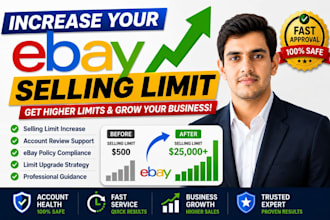 increase your ebay selling limit professionally