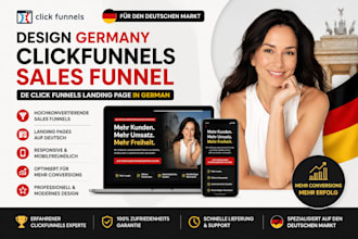 design germany clickfunnels sales funnel de click funnels landing page in german