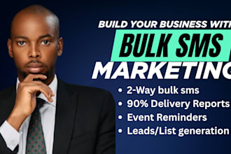 send bulk SMS marketing, text message, email blast, SMS message and bulk SMS