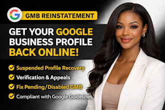 fix gmb suspension reinstate suspended google my business page