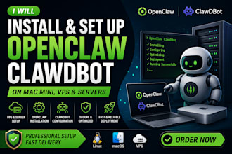 install and set up openclaw clawdbot on mac mini vps
