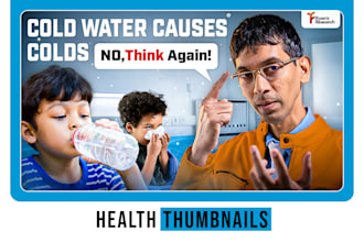 design engaging fitness and health thumbnails