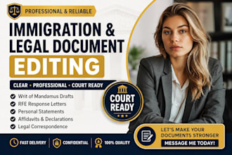 expertly draft, review, and format your writ of mandamus legal petition