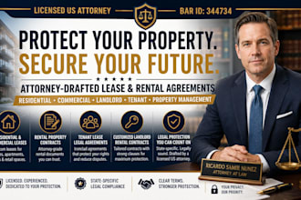 draft a customized landlord rental contract to protect your property