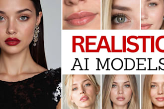create a realistic ai influencer model for social media