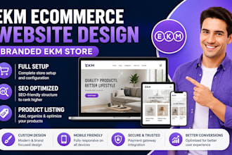 setup ekm website design shift4shop store ekm product listing ekm store redesign