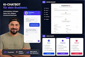 evelop a professional ai chatbot using chatgpt or claude ai