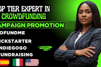 promote your crowdfunding fundraiser to USA, italy and spain for donations