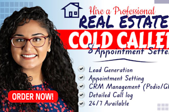 be your real estate sales closer, cold caller, telemarketing, appointment setter