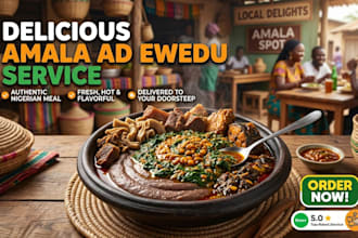 do amala dudu and ewedu