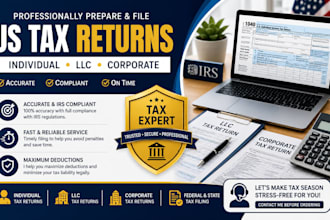 precisely prepare and submit US tax returns to irs