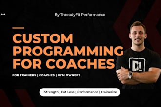 build custom workout programs for personal trainers