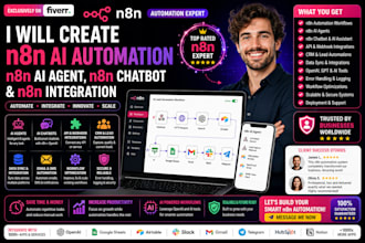 create n8n ai automation n8n ai agent n8n chatbot and n8n integration
