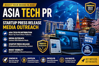 do asia tech pr and startup press release distribution