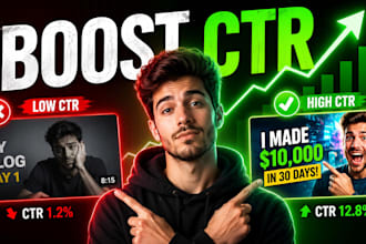 high CTR youtube thumbnails