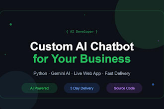 build a custom ai chatbot for your business website