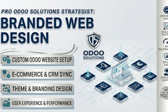 design custom odoo website, odoo ecommerce and theme customization