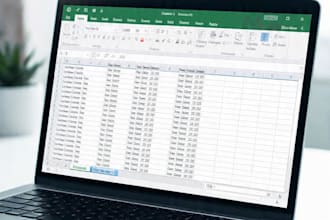 do fast and accurate excel data entry, vlookup, xlookup and formulas