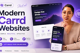 design carrd website redesign carrd business landing page, carrd co website