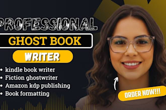 ebook writer ghost book writing self help book fiction nonfiction ghostwriter