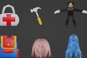 make 3d models for games