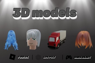 make 3d models for games