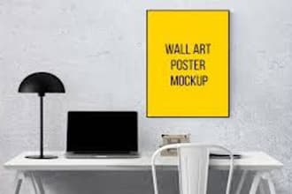 do mockup art in times