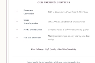 compress and convert your video, audio, and documents