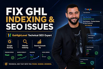 solve indexing and ranking problems in gohighlevel ai studio websites