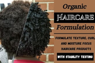 be your chemist to formulate texture, curly and moisture focus haircare products