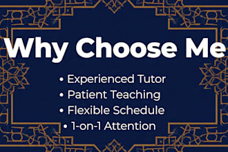 teach quran tafseer and translation with hand written notes 1 on 1 live