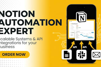 be your custom notion template and automation expert