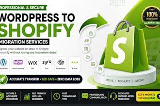 migrate wordpress website to shopify wix zyro woocommerce migration to shopify