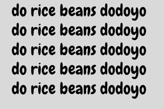 do rice beans dodoyo