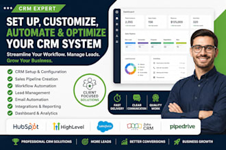 set up, customize, and automate hubspot CRM