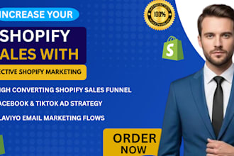 promote ecommerce shopify store and shopify marketing to boost sales