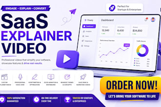 create saas explainer video, saas demo video and saas product animation