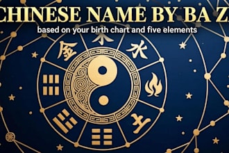 craft your chinese name using ba zi five elements analysis