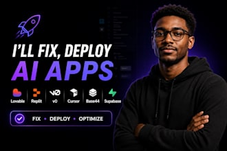 fix deploy rocket new lovable replit ai apps supabase v0 cursor base44