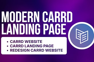 carrd website carrd landing page redesign carrd carrd co carrd portfolio