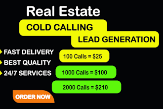 wholesale real estate cold calling real estate VA and appointment setting