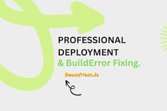 deploy your react nextjs app to vercel netlify and fix eslint errors