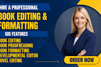 do manuscript formatting, book editing and book proofreading, manuscript editing