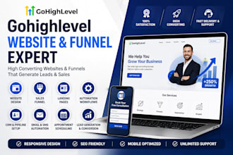 build gohighlevel website go high level funnel builder gohighlevel landing page