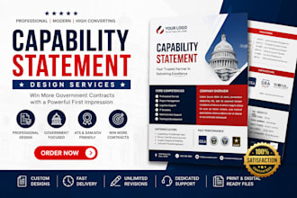 write a winning government contract capability statement and proposal