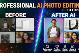 do professional ai photo editing for 5 dollars