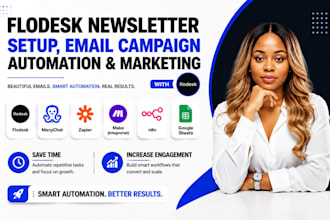 flodesk newsletter setup email campaign automation marketing