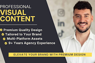 create professional visual content for your brand
